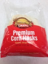 A package of Bueno Foods Corn Husks