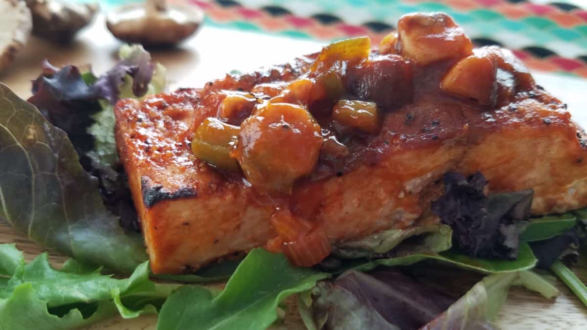 New Mexican Chile Salmon