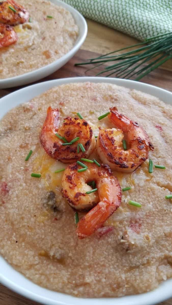 Delicious shrimp recipe made with BUENO® salsa