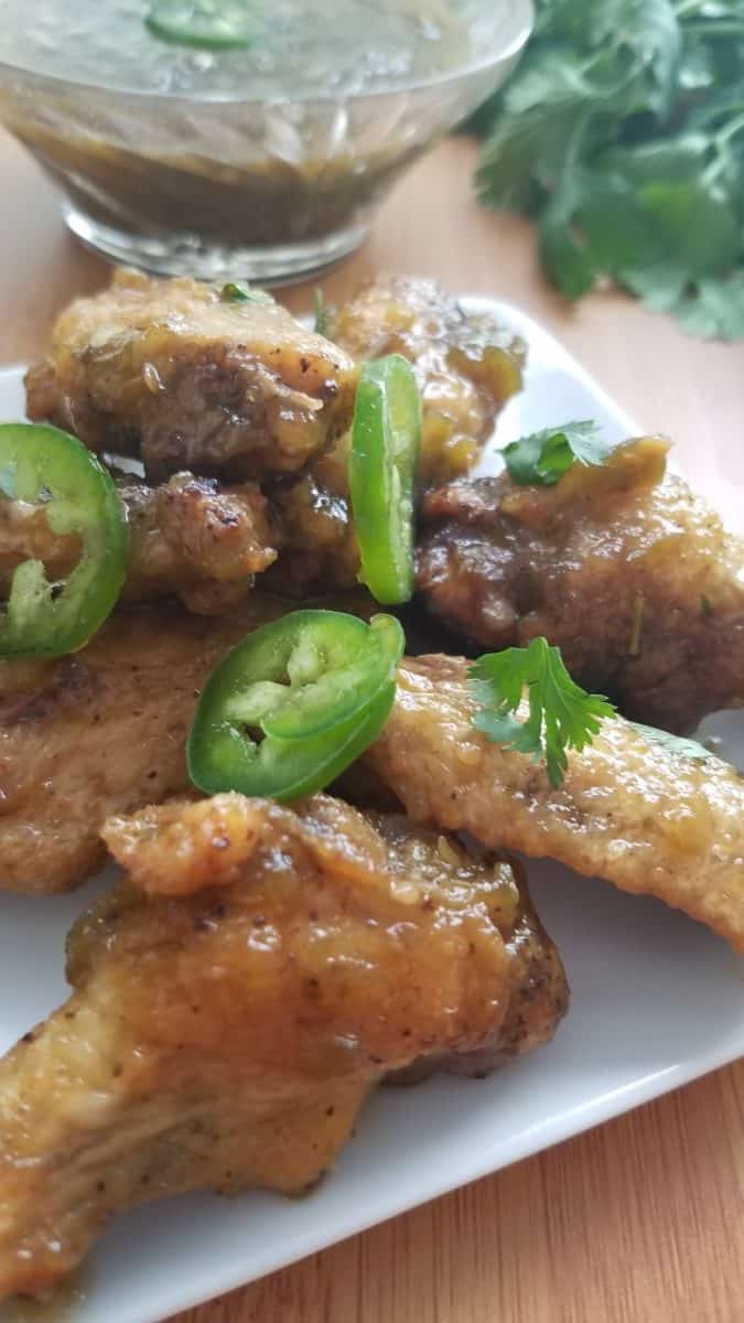 SALSA Tomatillo Glazed Chicken Wings 2 rotated 1